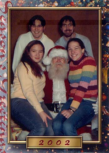 Gophers with Santa